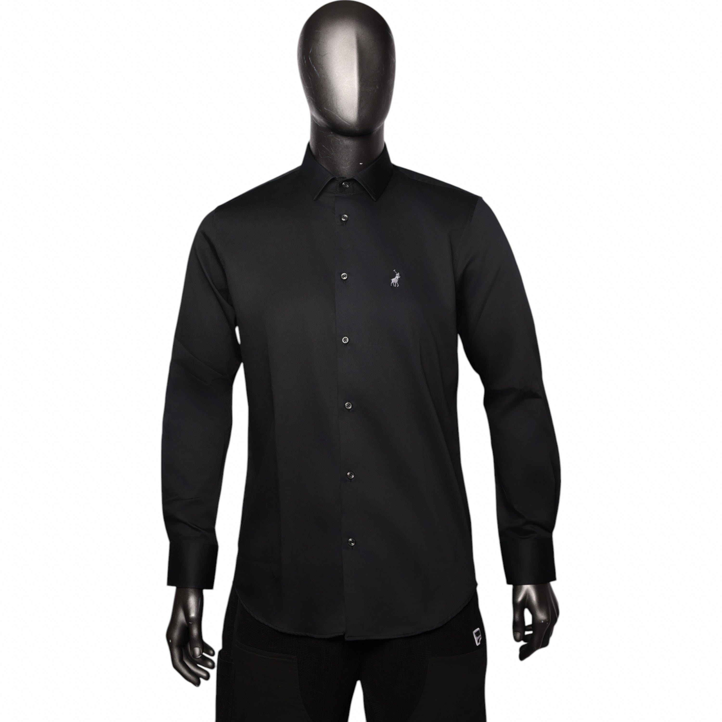 Polo Shirt Classic Custom Fit Greig Black